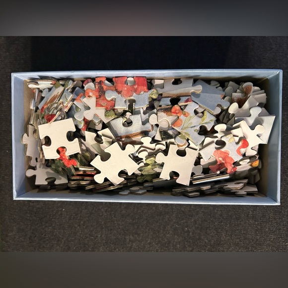 JIGSAW PUZZLE "GERANIUM CHAIR" SUSAN WINGET ART BY LANG 300 PCS 14.5X20.5 - Picture 4 of 6